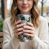 Hues of Serenity Hydrangea Insulated Travel Mug (590 mL)