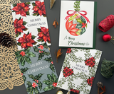 Merry Moments Collection - Set of 4 Christmas Greeting Cards