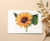 Heart of Sunshine - Sunflower Greeting Card