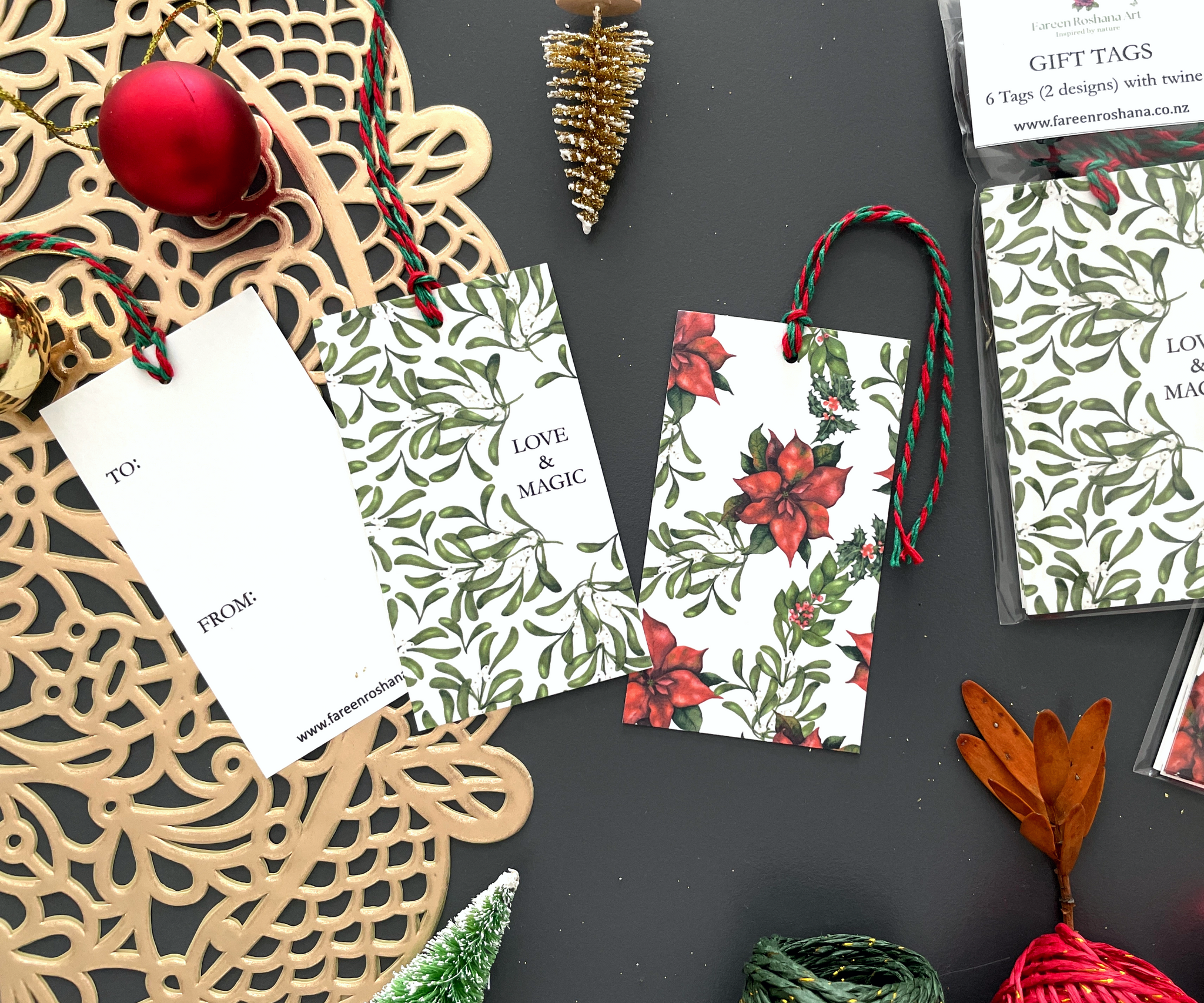 Love and Magic Collection - Christmas Gift Tags