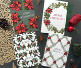 Joyful Tidings Collection - Set of 4 Christmas Greeting Cards