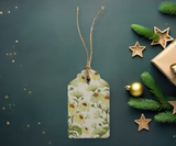 Gift tag with a Chamomile flower watercolour design, crafted from eco-friendly acid-free paper.