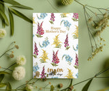 Happy Mother's Day Mom Wildflower Greeting Card
