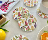 Artisan-style Beauties of the Wild ceramic coaster inspired by wild landscapes and natural beauty