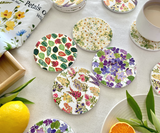 Beauties of the Wild ceramic coaster presented as a unique nature-inspired gift for wildlife and art lovers
