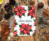 Festive Charm Collection - Set of 4 Christmas Greeting Cards