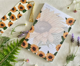 Sunflower A5 notepad cover without bellyband