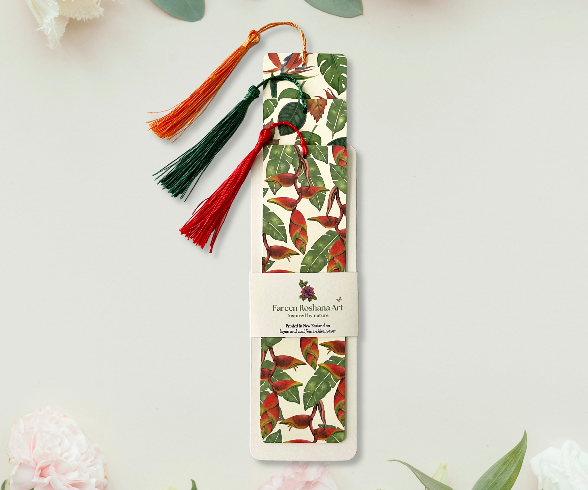 "Tropical Harmony" Bookmark Collection Set