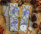 Wild Violet Dreams Bookmark Front Back
